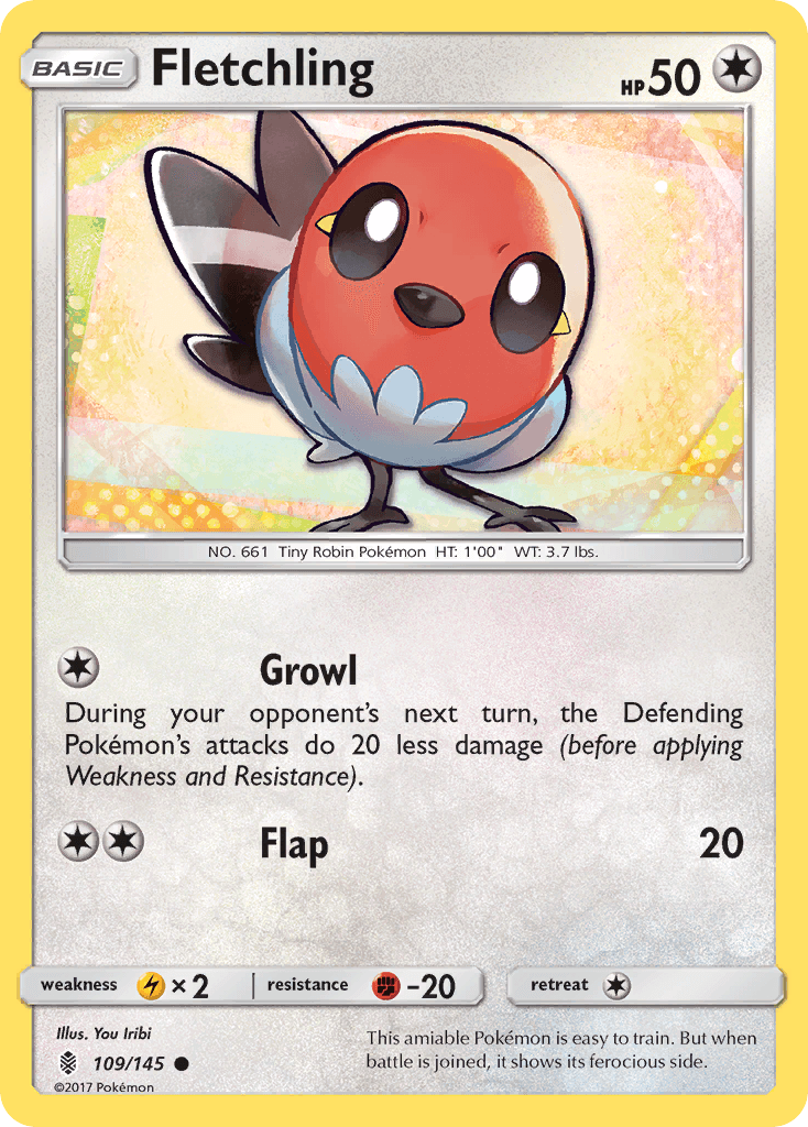 Fletchling Guardians Rising card