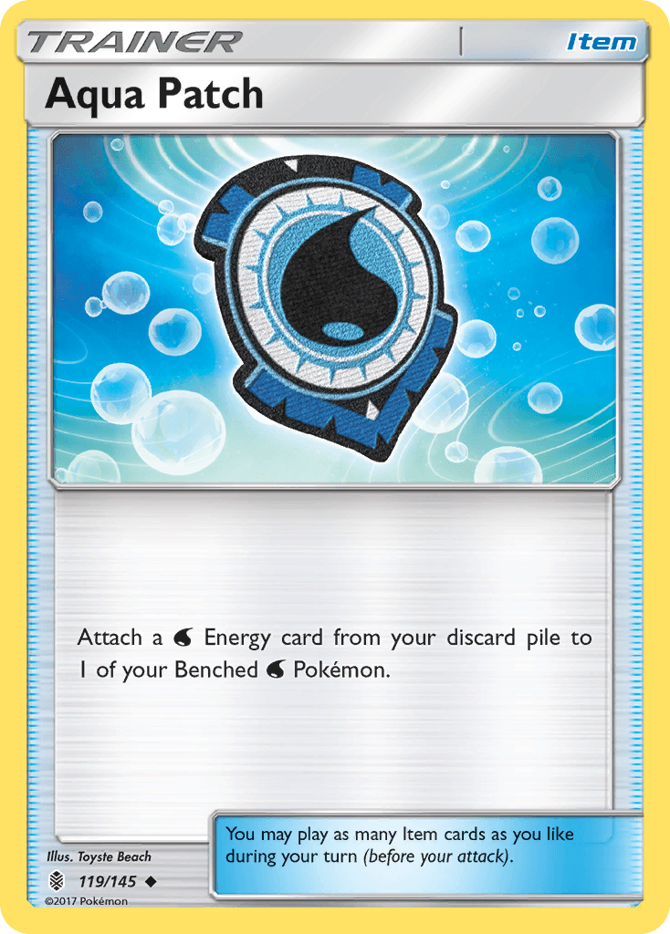 Aqua Patch Guardians Rising card
