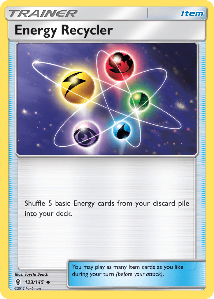 Energy Recycler Guardians Rising card