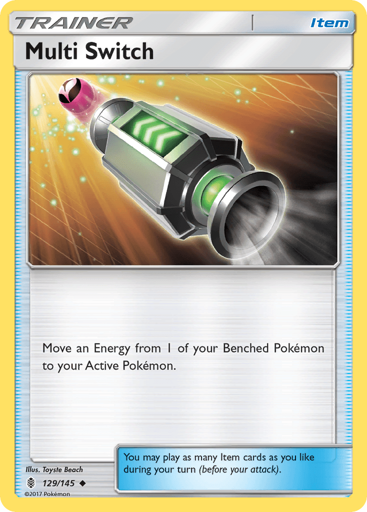 Multi Switch Guardians Rising card