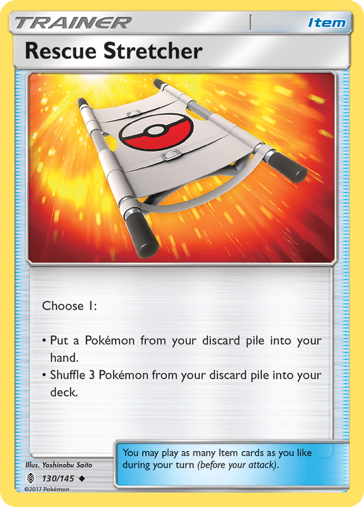 Rescue Stretcher 宝可梦 card