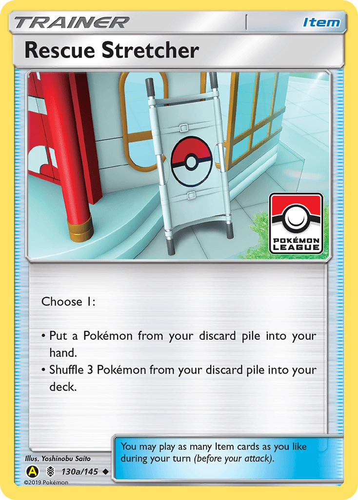 Rescue Stretcher Guardians Rising card