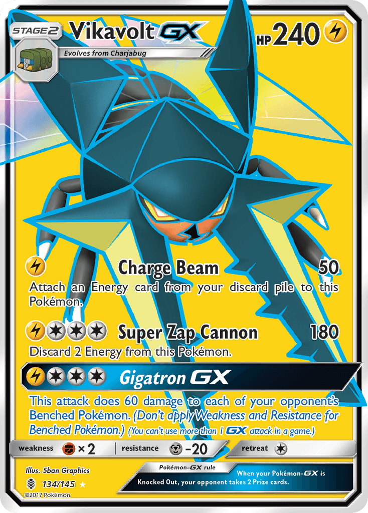 Vikavolt-GX Guardians Rising card