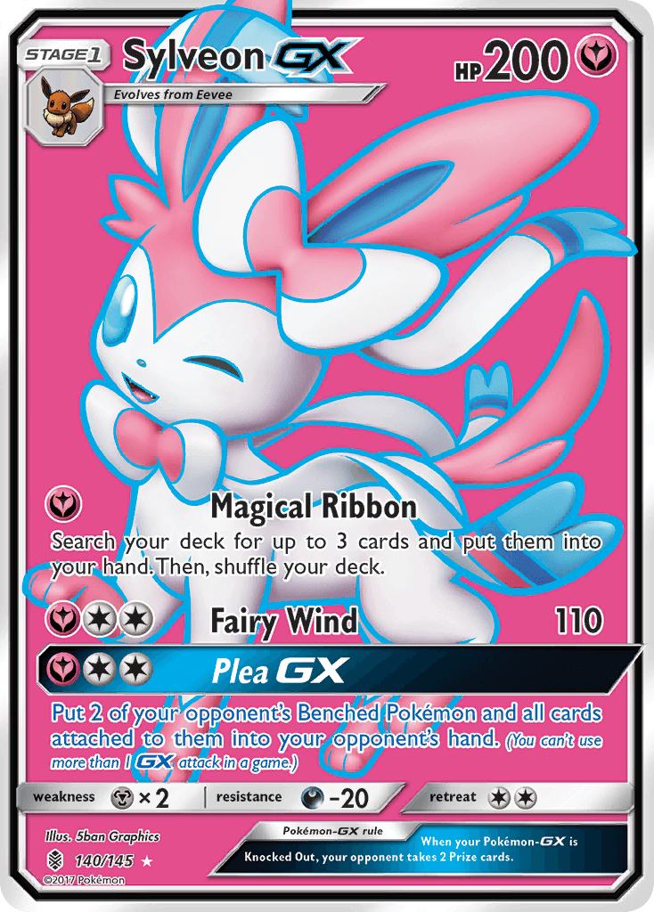 Sylveon-GX 寶可夢 card