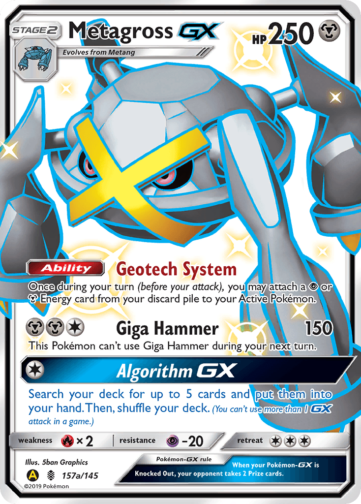 Metagross-GX 寶可夢 card