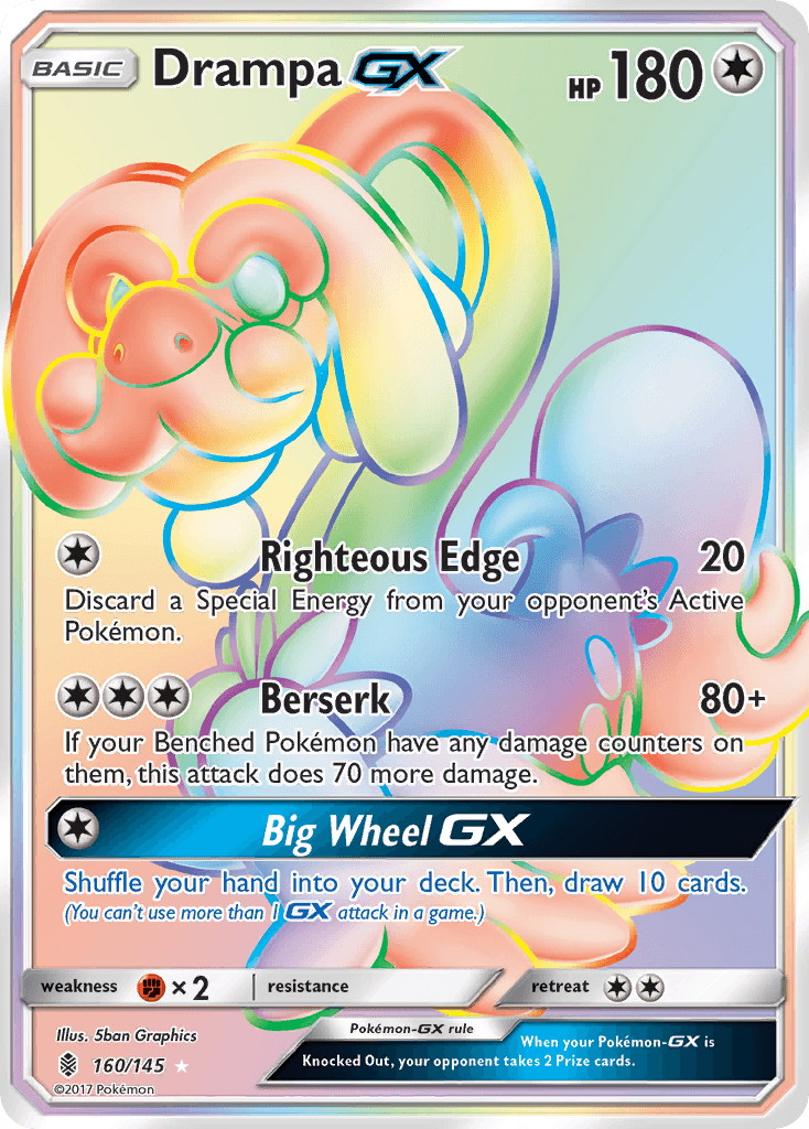 Drampa-GX Guardians Rising card