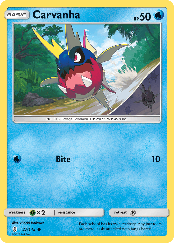 Carvanha Guardians Rising card