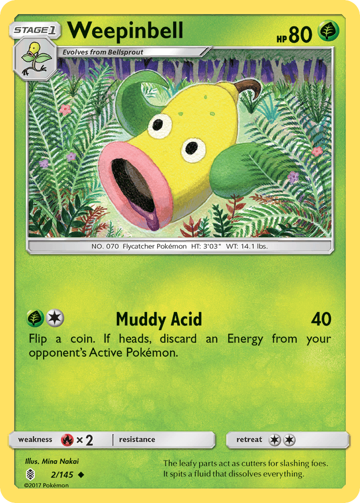 Weepinbell Guardians Rising card