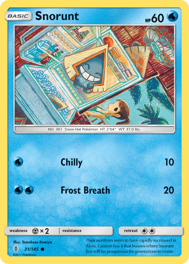 Snorunt Guardians Rising card