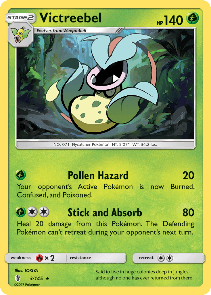 Victreebel Guardians Rising card