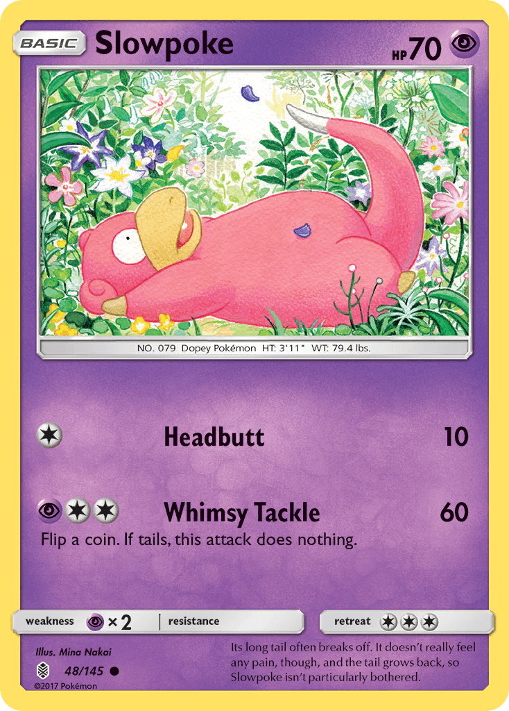 Slowpoke Guardians Rising card
