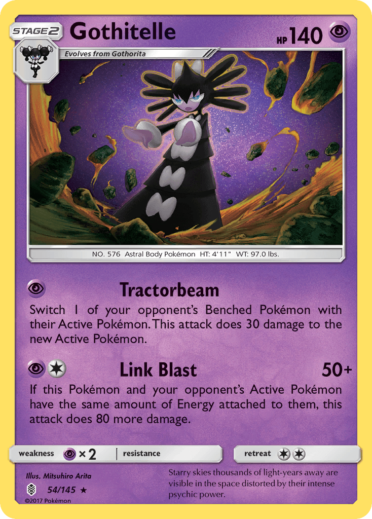 Gothitelle Guardians Rising card
