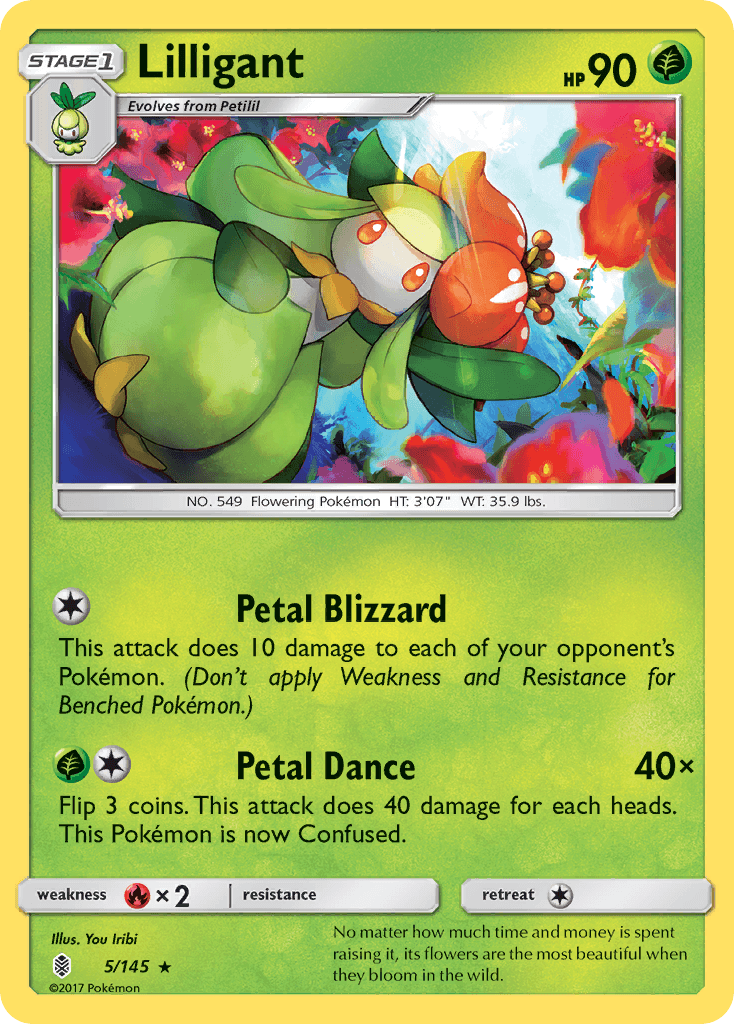 Lilligant Guardians Rising card