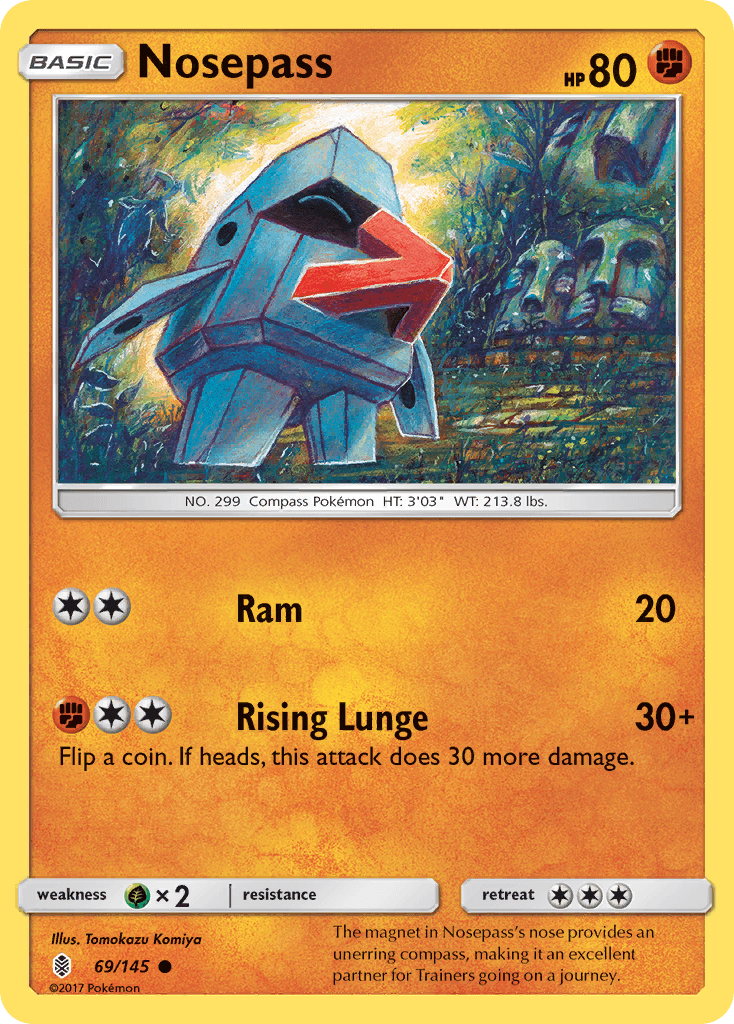 Nosepass Guardians Rising card