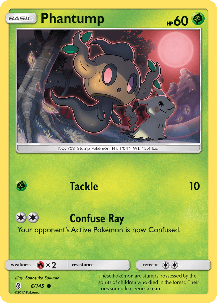 Phantump Guardians Rising card