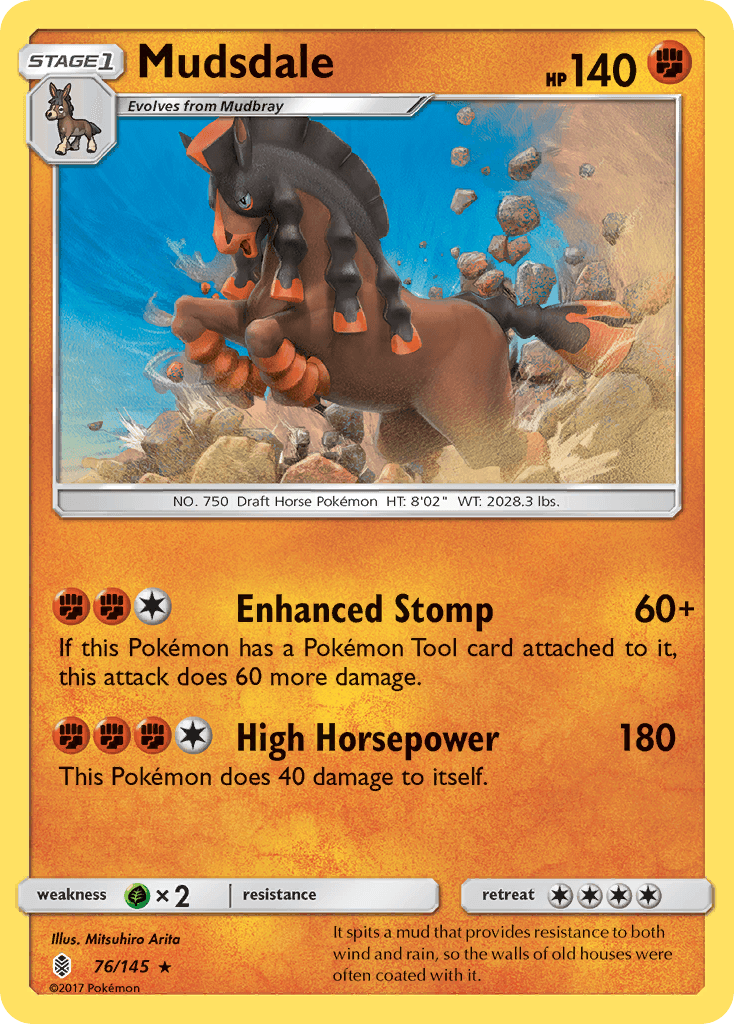 Mudsdale Guardians Rising card