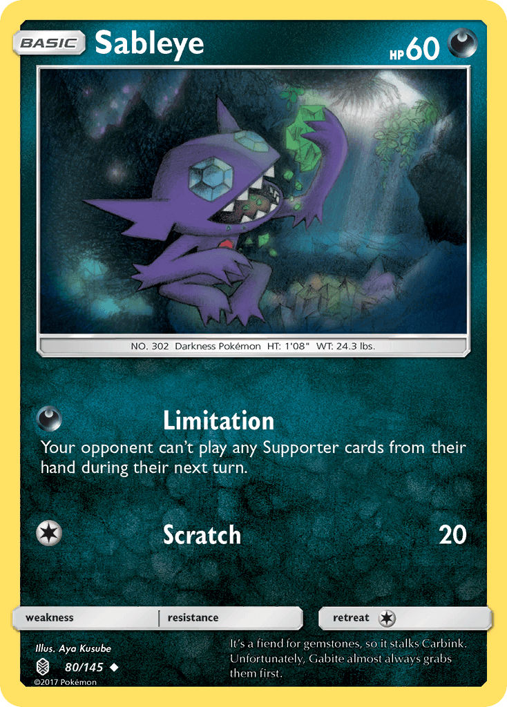 Sableye Guardians Rising card
