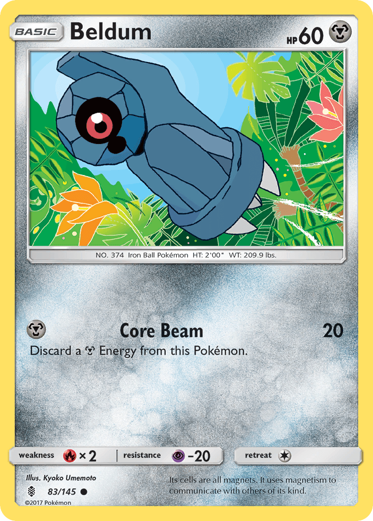 Beldum Guardians Rising card