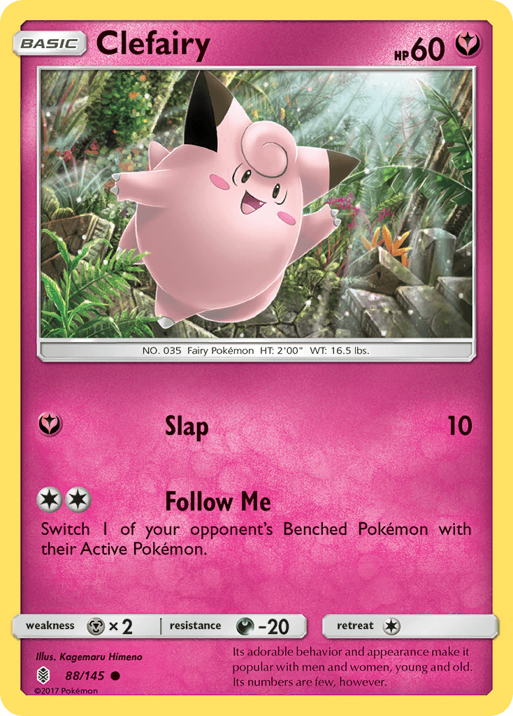 Clefairy Guardians Rising card