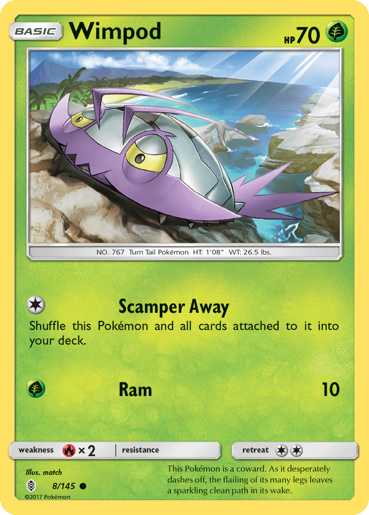 Wimpod Guardians Rising card