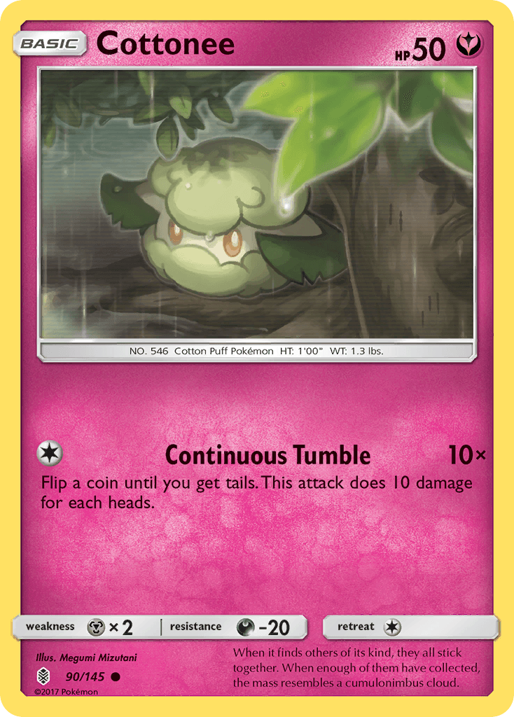 Cottonee Guardians Rising card
