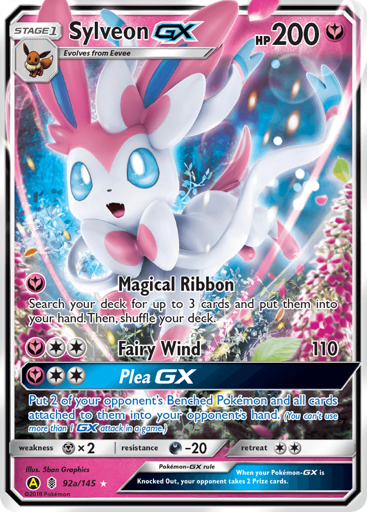 Sylveon-GX Guardians Rising card