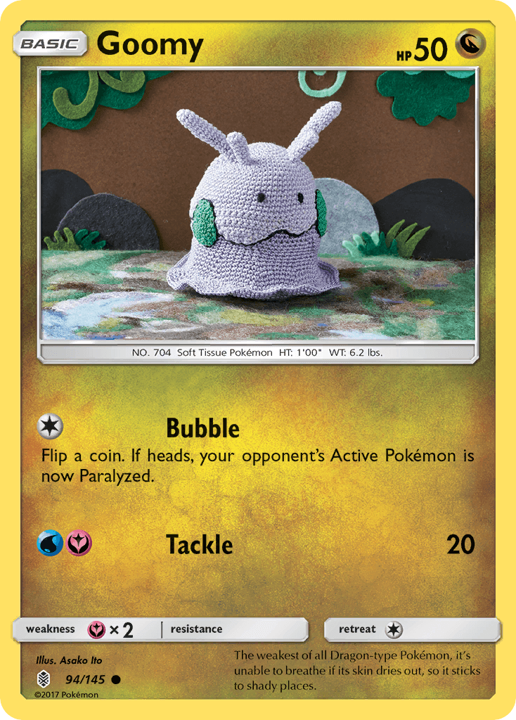 Goomy Guardians Rising card