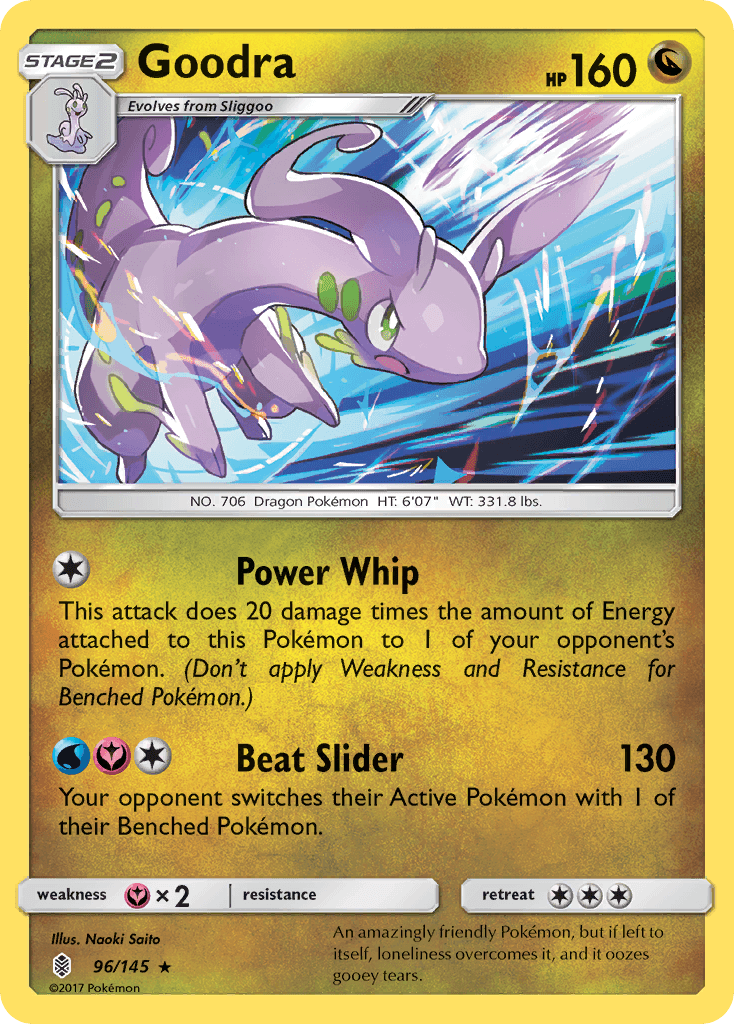 Goodra Guardians Rising card