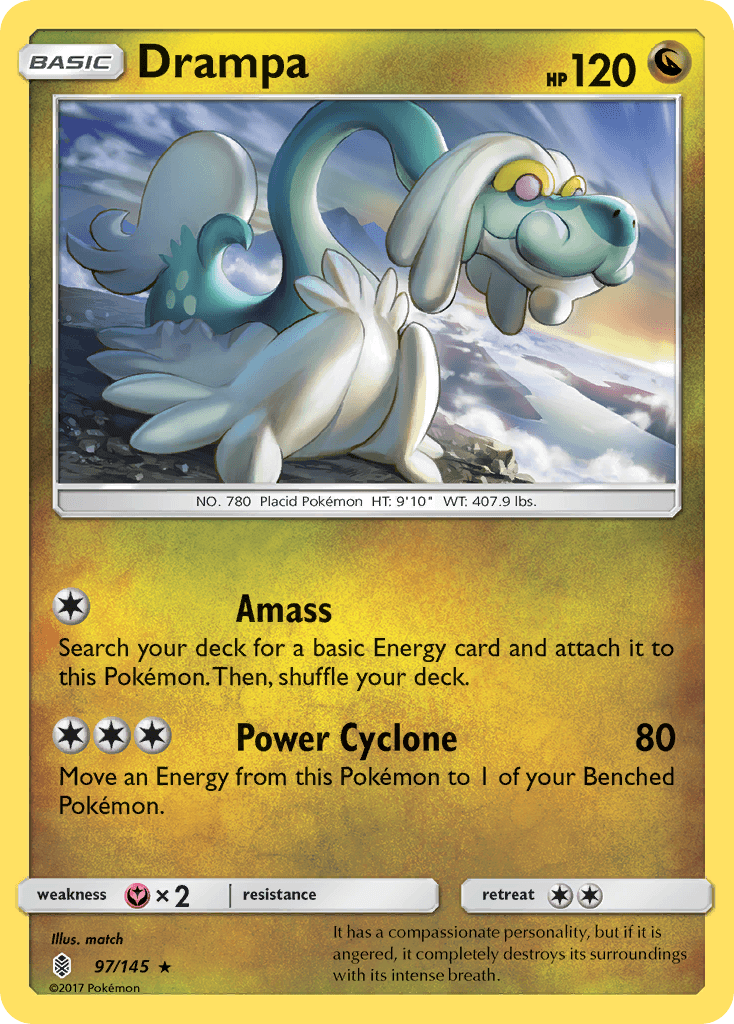 Drampa Guardians Rising card