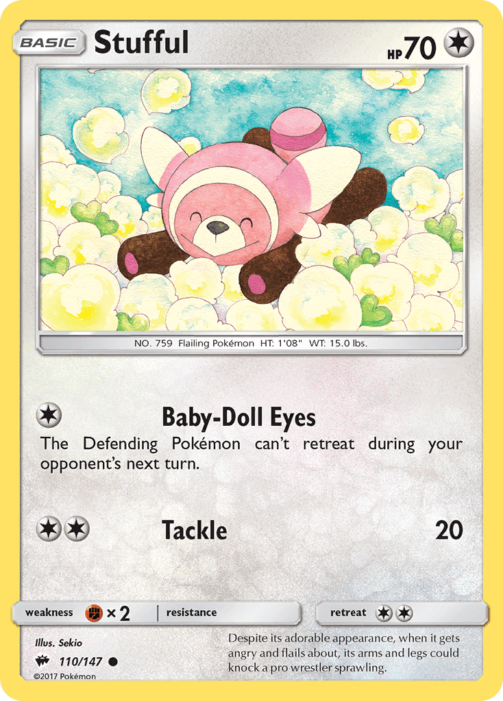 Stufful Burning Shadows card