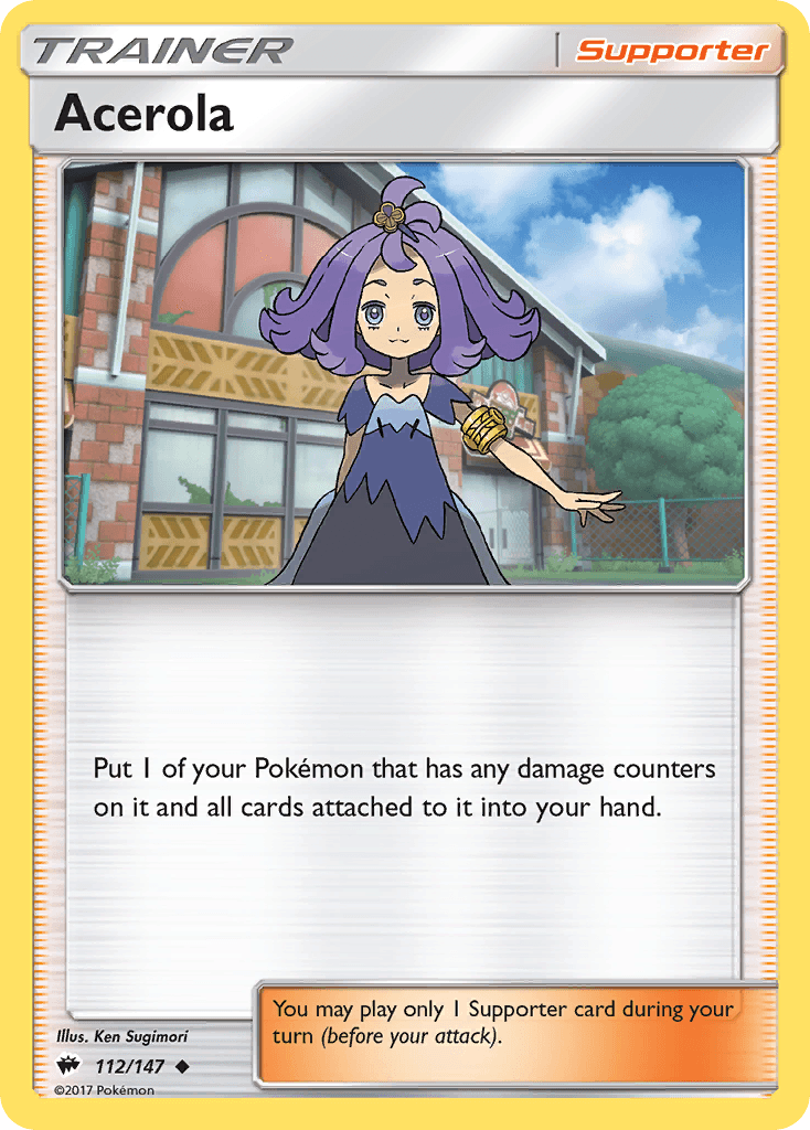 Acerola Burning Shadows card