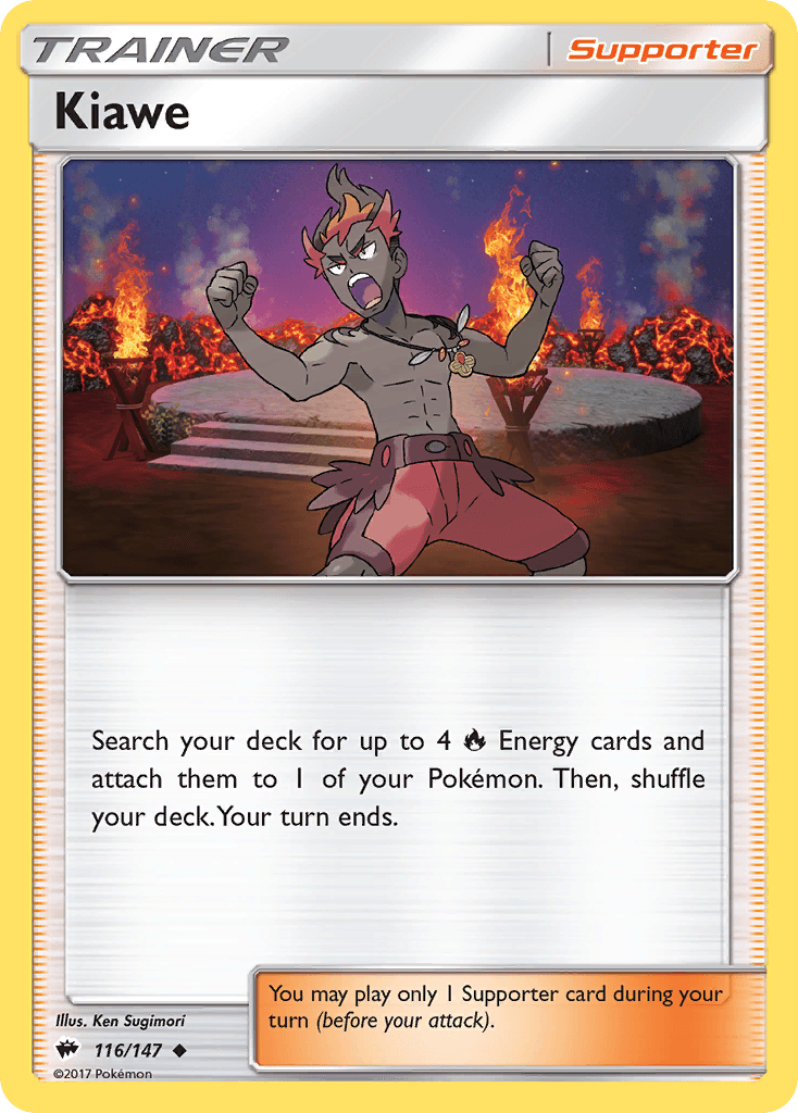 Kiawe Burning Shadows card