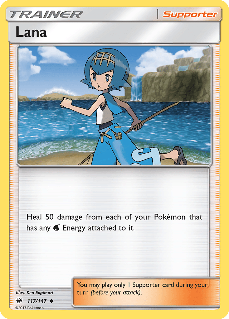 Lana Burning Shadows card