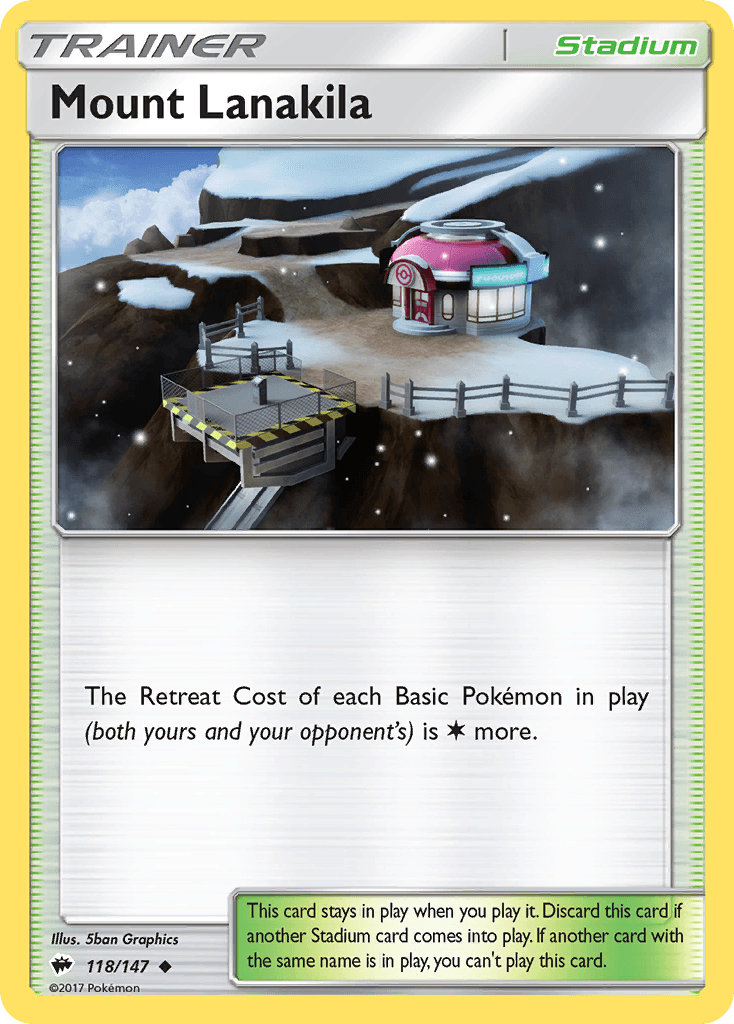 Mount Lanakila Burning Shadows card