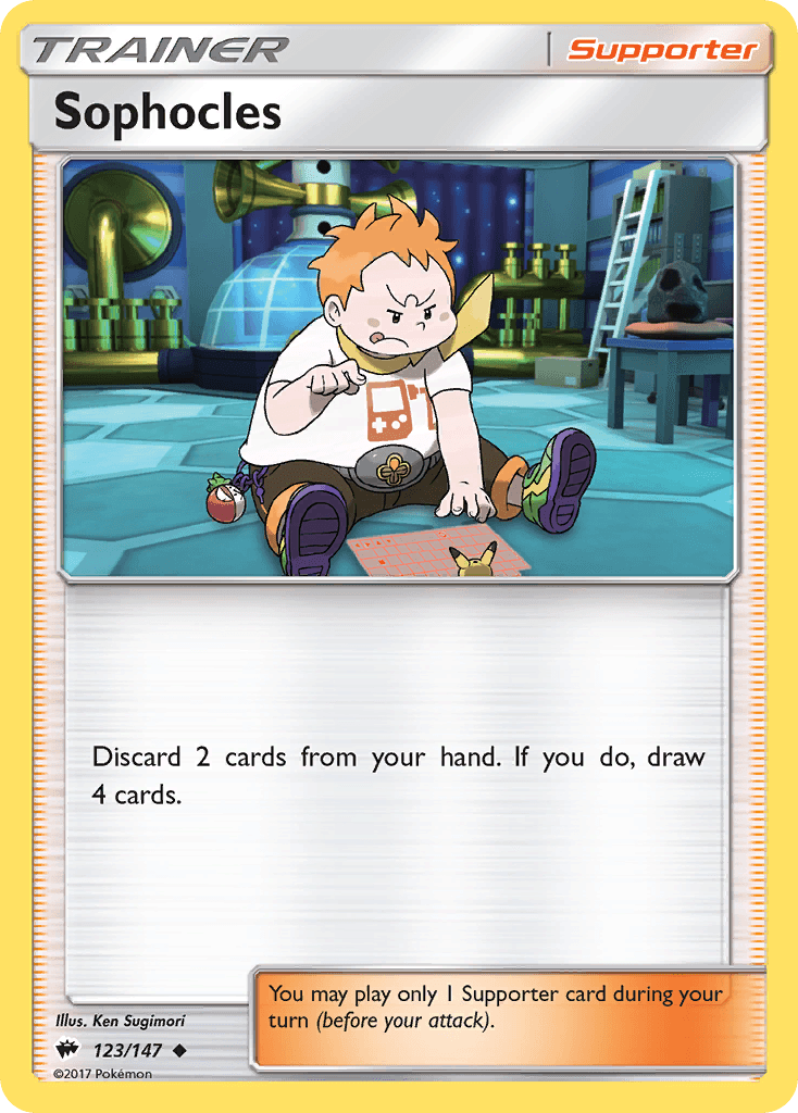 Sophocles 寶可夢 card