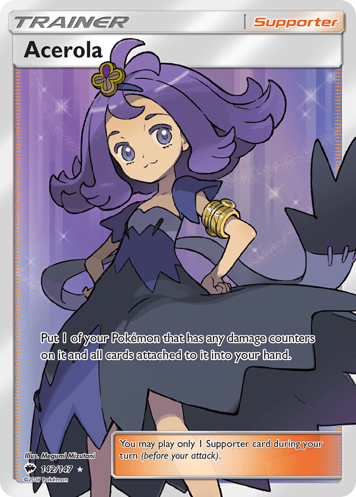 Acerola Burning Shadows card