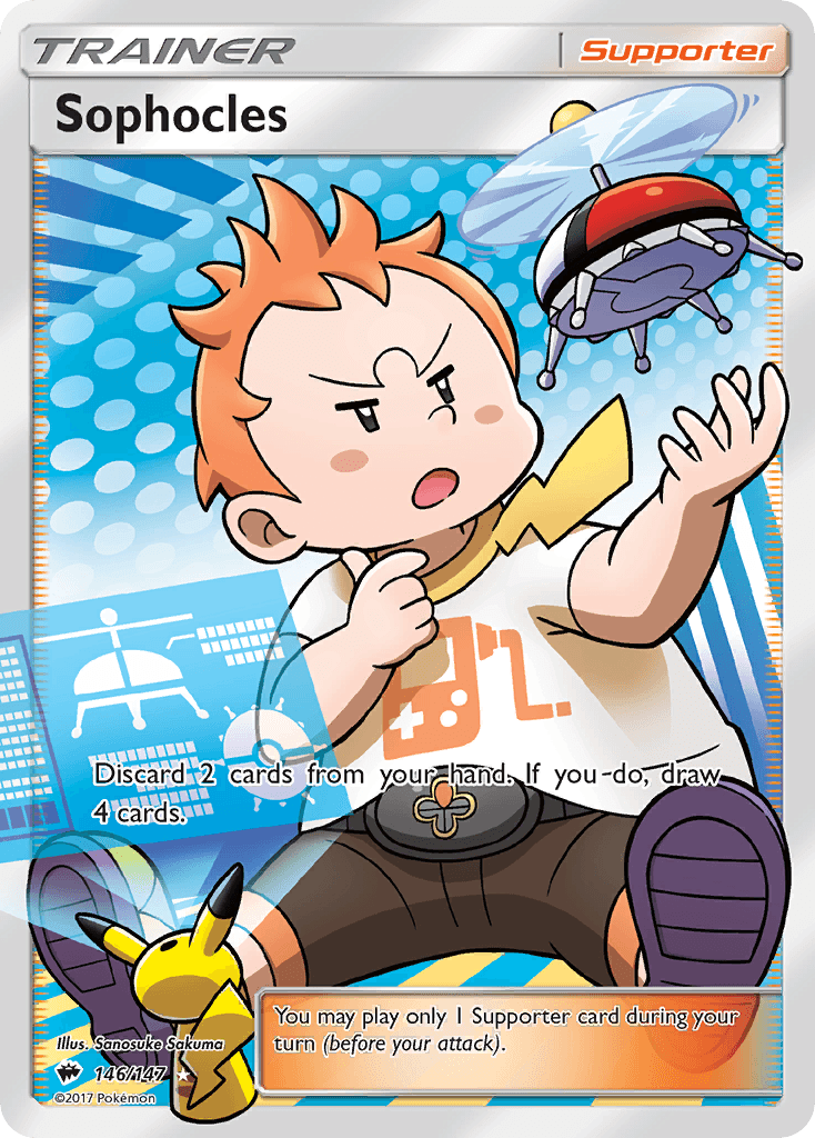 Sophocles Burning Shadows card