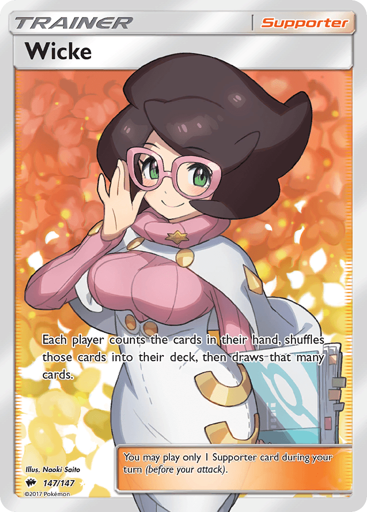 Wicke Burning Shadows card