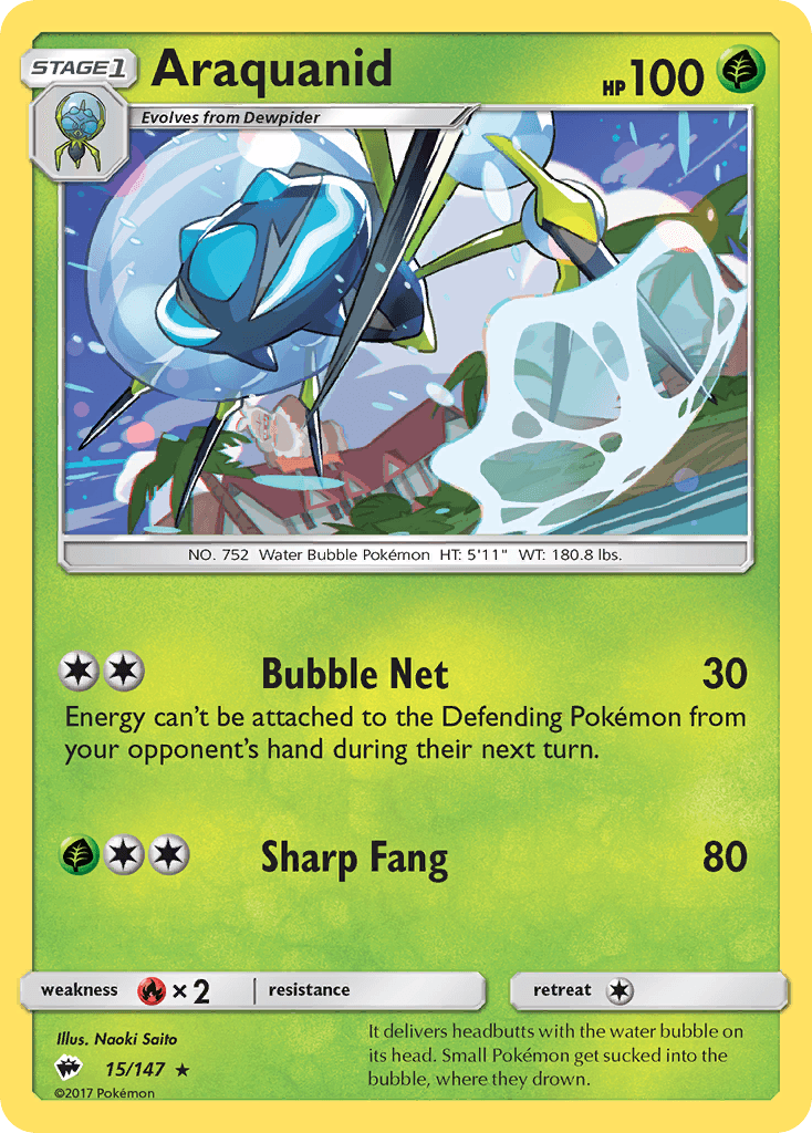 Araquanid Burning Shadows card