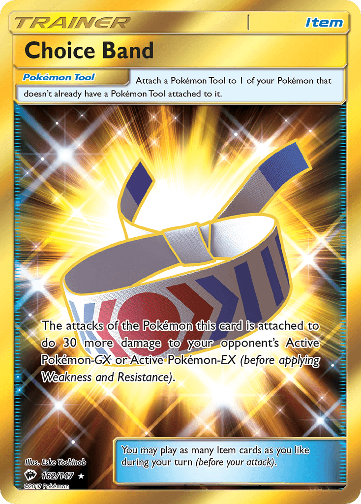 Choice Band Burning Shadows card