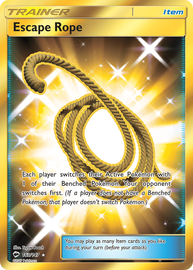 Escape Rope Burning Shadows card