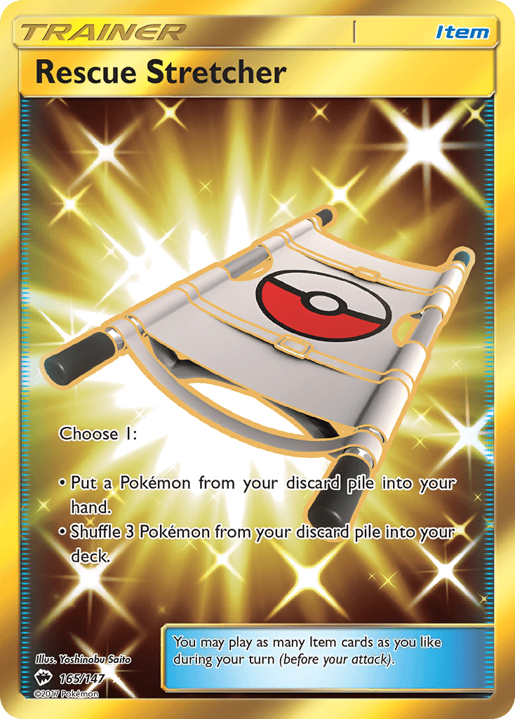 Rescue Stretcher Burning Shadows card