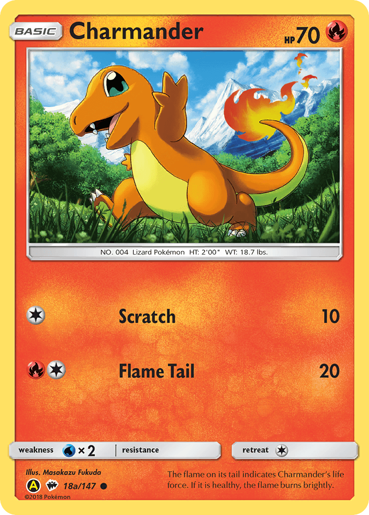 Charmander Burning Shadows card