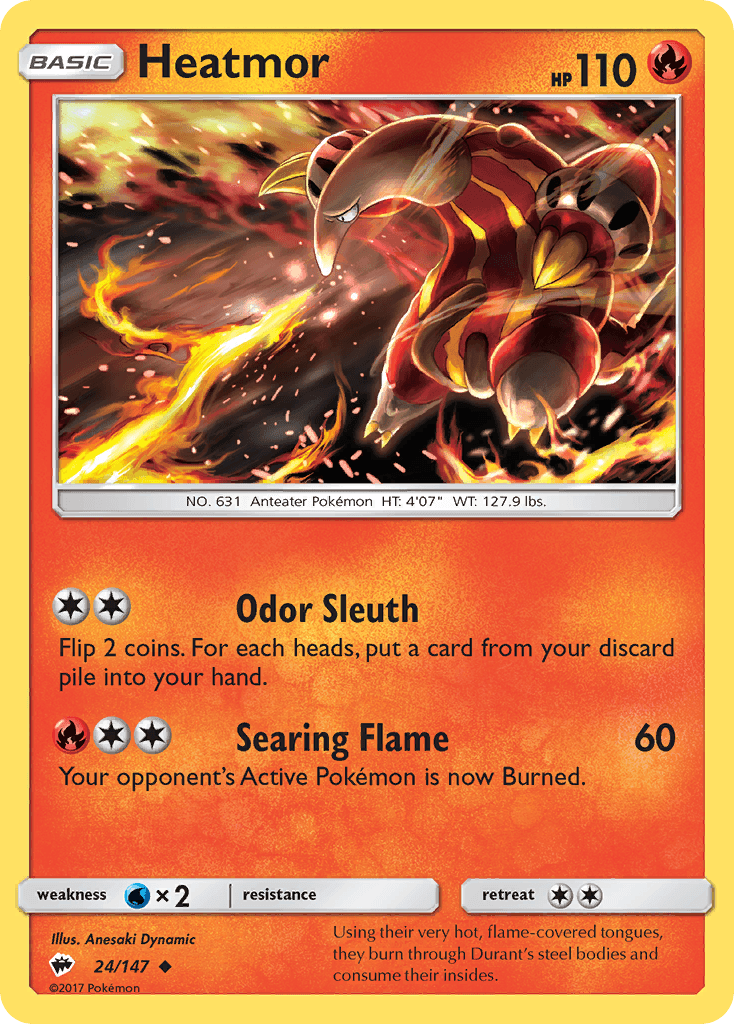 Heatmor Burning Shadows card