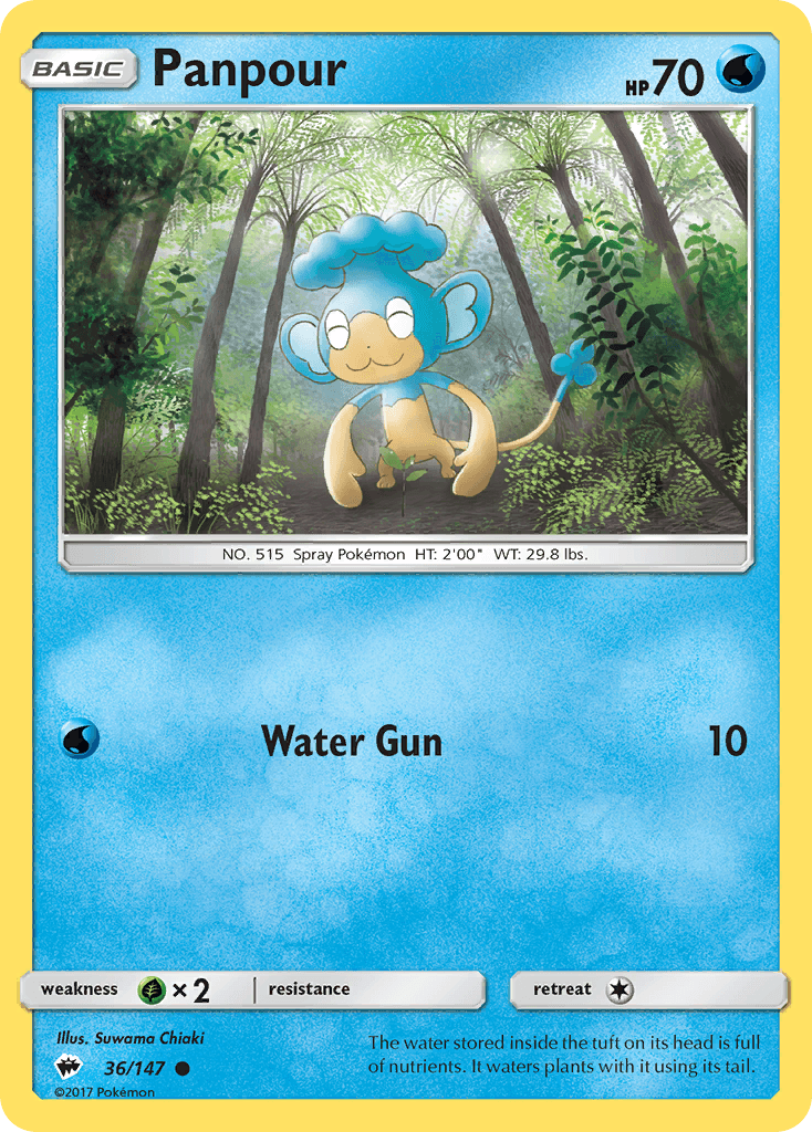 Panpour Burning Shadows card