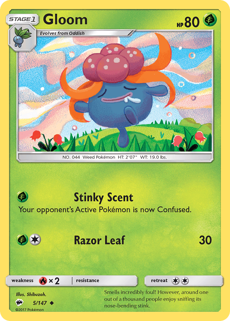 Gloom Burning Shadows card