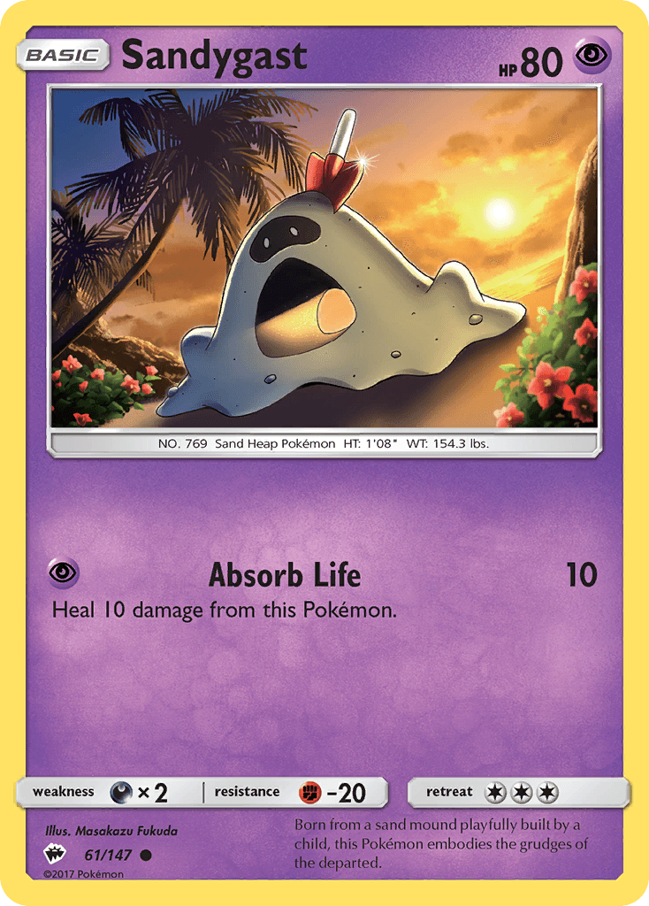 Sandygast Burning Shadows card