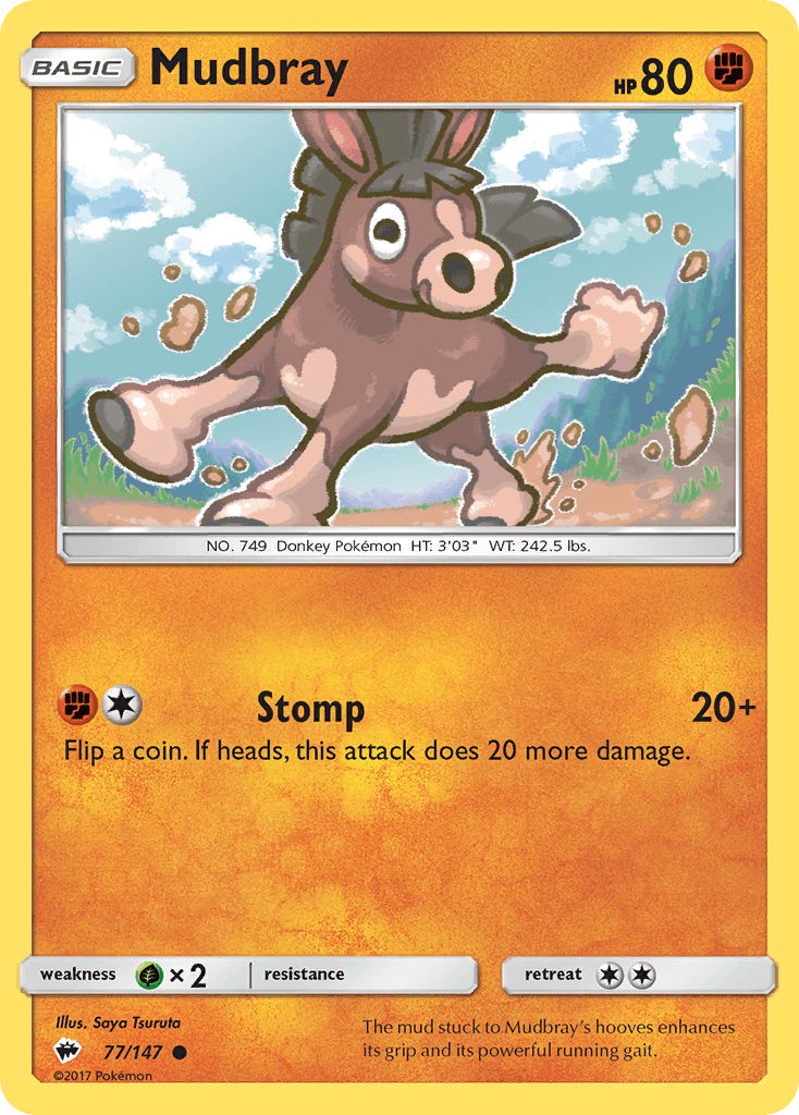Mudbray Burning Shadows card