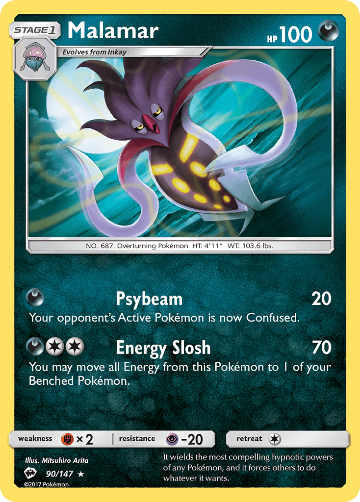 Malamar Burning Shadows card