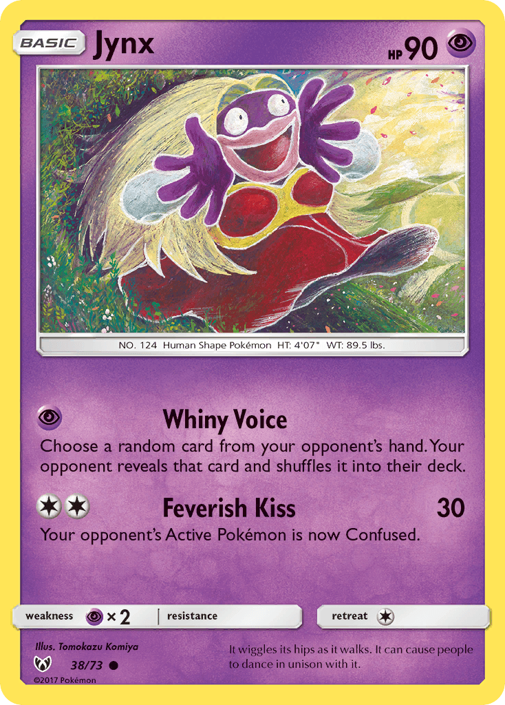 Jynx Shining Legends card